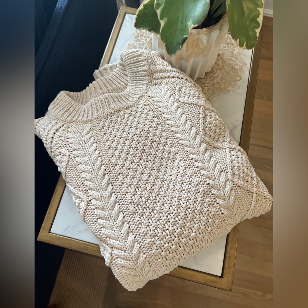 LL Bean Signature Fisherman Sweater